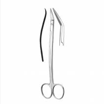 Tijera para Encías Dean Corta, Angulada, Dentada, 17 cm Carl Martin