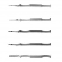 Osteotomo Recto Separador de Hueso, Punta Milimetrada Grosor 2,2mm 2,8mm 3,5mm 4,2mm 4,8mm Carl Martin