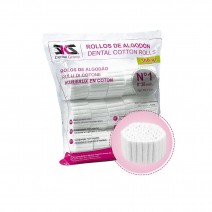 Rollos de Algodón nº 1 - 8x38mm NO Estéril Bolsa 300g SKS Dental
