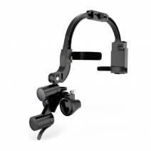 Lupa Dental Casco Binocular 2.5x Luz Dr. King Bader