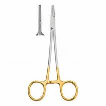 Porta agujas Barraquer Tungsteno 18 cm Carl Martin