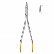 Porta agujas Langenbeck 18 cm Tungsteno Sutura Carl Martin