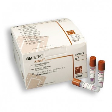 Attest Indicador Biológico Vapor Prevacío (Ciclo B y S) Attest Indicador Biológico Vapor Prevacío (Ciclo B y S)