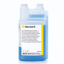 AlproJet D Desinfectante Sistemas de Aspiración Concentrado Líquido 1L Dosificador Alpro Medical