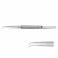 Pinza Mikro para Cirugía Curva 0,8mm 18 cm Carl Martin