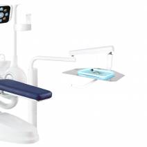 Bandeja Auxiliar con Brazo Flexible para Unidad Dental Bader