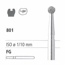 Fresas Diamante FG 201NC Grueso 801-016 Bola 6 uds Intensiv