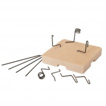 Bandeja Refractaria Mesh Tray Cocción Placas Base + 10 pernos Renfert