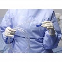 Aspirador Quirúrgico Estéril sin Cánula ASP30/F Tubo 2,5m 10 uds Omnia