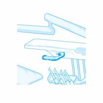 Cubremanilla con Elástico, Forma Tubo, Blanco 300 unidades Omnia