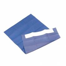 Talla Quirúrgica con Adhesivo 100x1500cm Estéril Azul 25 uds Omnia