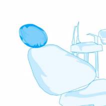 Funda para Reposacabezas Ø22 cm Impermeable con Elástico 200 uds Azul Omnia