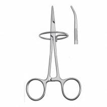 Pinza Portacoronas Curva 12,5cm con Anillo de Soporte Carl Martin