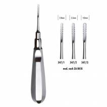 Luxador Beck de 2,8mm - 3,5mm o 4,0mm Elevadores de Raíces Carl Martin