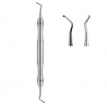 Recortador Margen Gingival LS1181/165-66 Doble, Acabado Distal, LiquidSteel Carl Martin