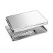 Casete Estandarizado Acero Inox con Tapa, Fondo y Cuadro Alojamiento, 18x28cm Carl Martin