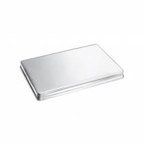Tapa Lisa Acero Inox 18/8 para Casete Carl Martin