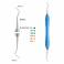 Instrumento Dycal Doble Ø0.6-0.9mm Colori Silikon LS1054/10A Carl Martin