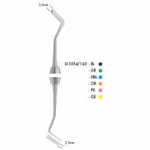 Obturador Doble Espátula 2.5mm SI-1054/160 Colori Silikon Carl Martin
