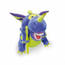 Títere Peluche Dragón con Fantomas y Cepillo de Dientes Gigante