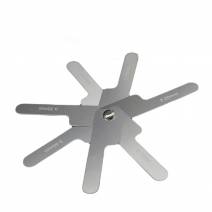 Kit Galgas Medidora Inox Gauge Ortodoncia Calibre Masters