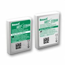 Papel de Articular Arti-Ceram Verde 100 µm o 200µm Dispensador 50 Tiras Bausch