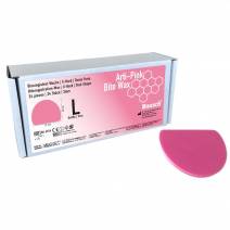Arti-Pink Bite Cera de Mordida Extra Dura 3mm Ovalada Tamaño L 24 piezas Bausch