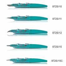 Bisturí de Seguridad Desechables Inox Caja 10 unidades Carl Martin