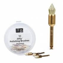 Cepillo Pulidor Punta Composite Jiffy Original Reposición 10 piezas Ultradent