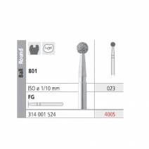Fresas Diamante FG 400S Bola, Medio 801-023 Caja 6 uds Intensiv
