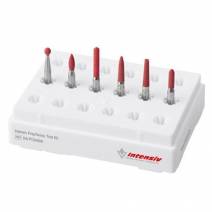 Fresas Diamante RA Prep Twins Kit Prueba 40 µm Medio PT2440 Preparación 6 uds Intensiv