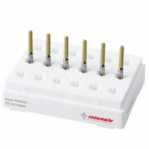 Fresas Diamante, Polímero Prep Twins RA Cilindro 020 L10 15 micras Amarillo