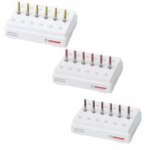 Fresas Diamante, Polímero Prep Twins RA Torpedo 020 L6 Acabado 6u Intensiv