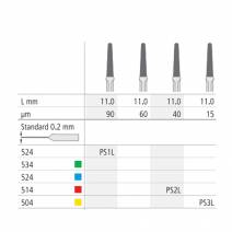 Lima Oscilante Proxoshape Diamantada CA PSL Ampliada L11 mm Intensiv 1 unidad