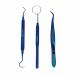 Kit de Exploraci&oacute;n Dental B&aacute;sico, Titanio Azul Masters