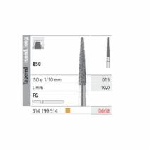 Fresas Diamante FG D6GB Cónico, Redondo, Largo 850-015 Fino L10 Caja 6u Intensiv