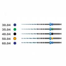 Limas NiTi VDW.Rotate Modelado Canales Grandes 21mm .04 Blister 6 uds Estériles VDW - Zipperer