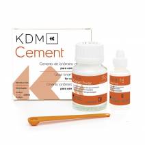 Cement KDM Kit Intro Ionómero Vidrio Polvo 35g + Líquido 15ml.