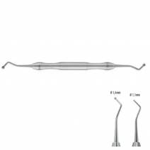 Instrumento de Obturación, Condensador Redondo 1,6mm - 1,1mm Liquid Steel Carl Martin