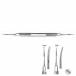 Periostótomo de WIJS Doble 3,0 - 3,0mm Cirugía Periodontal Mango Ergoform Carl Martin