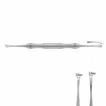 Periostótomo Glickmann Mini 3,0mm - 3,0mm Liquid Steel Carl Martin