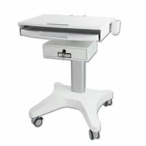 Carrito para Escaner Intraorral con 4 Enchufes y Cajón de Mestra