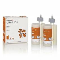 Elite HD+ Maxi Putty Soft Normal Set, Silicona Adición, 2 cartuchos 380ml Zhermack