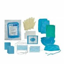 Set Protección Quirúrgica Implantología Estéril, 18 piezas, Implaset Omnia