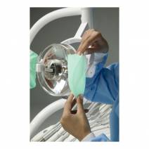 Cubremanillas Lámpara y Reposabrazos con Elástico, 120 uds Verde Omnia