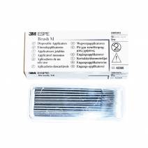 Aplicador Mediano Pincel Desechable Gris 50 unidades 3M