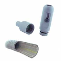 Boquilla de Aspiración con Manguera de PVC Flexible Premium Ø17 2 metros