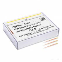 HyFlex EDM Guttapercha Conicidad 05 N. 20 Caja 60 uds Roeko Coltène
