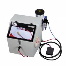 Chorreadora de Arena Terra II con LED, Pistola Estática y 1 vaso