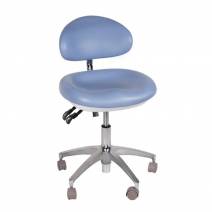 Taburete Clínica Dental Flex Stool con Respaldo Bader